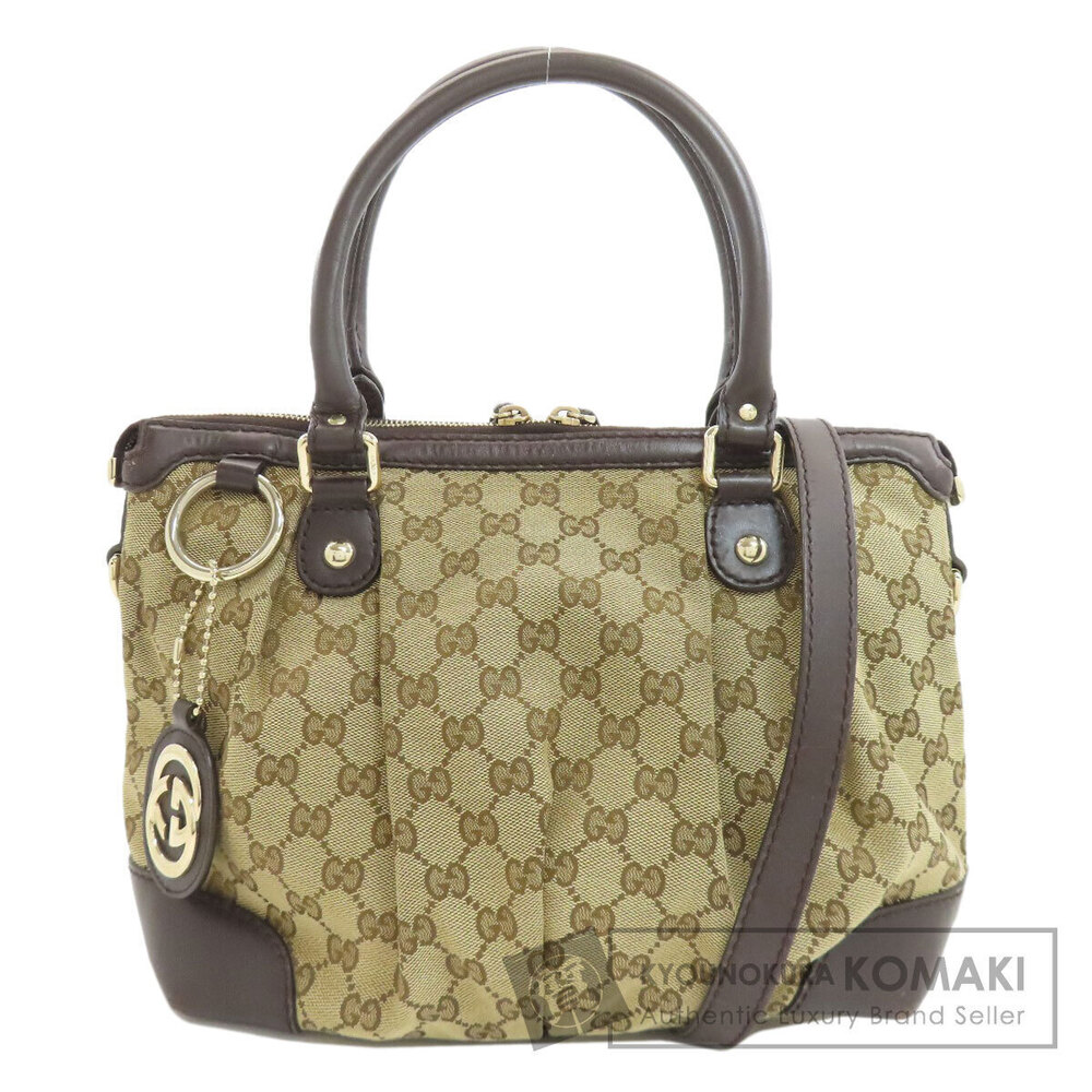 Gucci Sukey GG Tote Bag Canvas